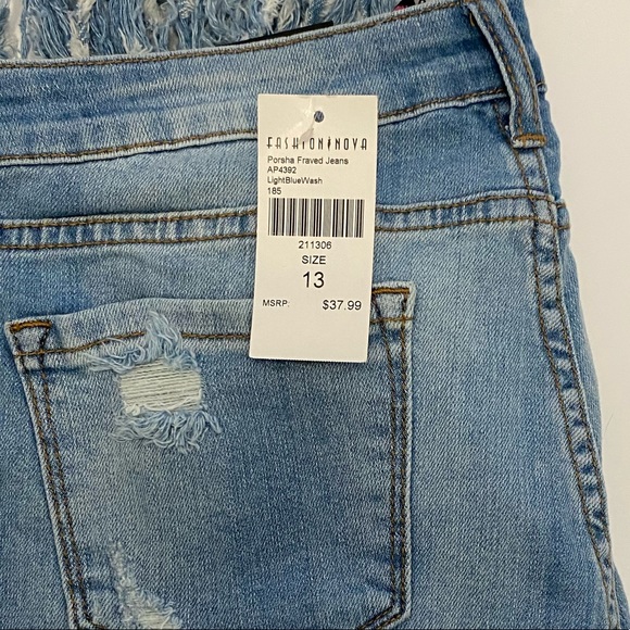 Fashion Nova fringe jeans - Picture 5 of 5